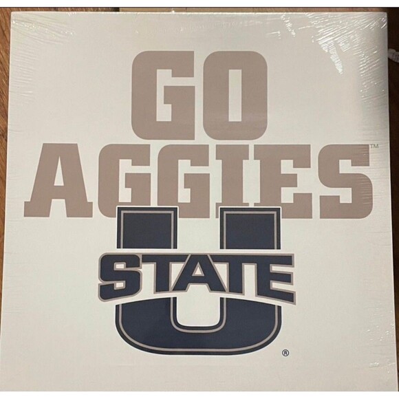 P. Graham Dunn Utah State Aggies 20X20 Canvas Wall Hanging - Picture 1 of 2
